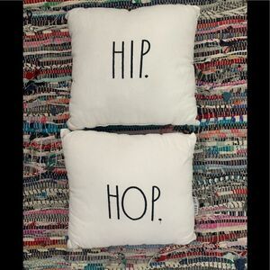 Rae Dunn Hip Hop Easter Pillows